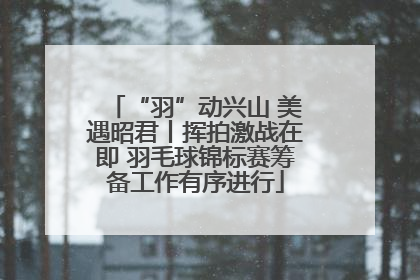 “羽”动兴山 美遇昭君丨挥拍激战在即 羽毛球锦标赛筹备工作有序进行