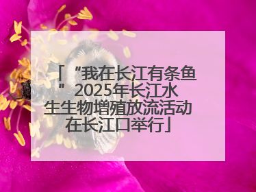 “我在长江有条鱼”2025年长江水生生物增殖放流活动在长江口举行