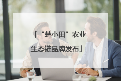 “楚小田”农业生态链品牌发布