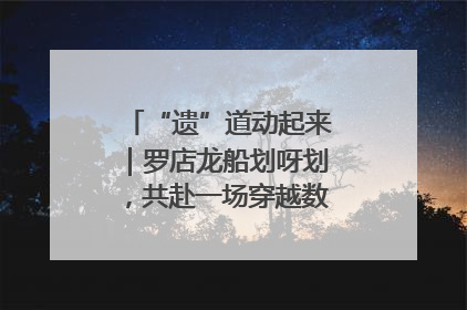 “遗”道动起来｜罗店龙船划呀划，共赴一场穿越数百年的端午之约
