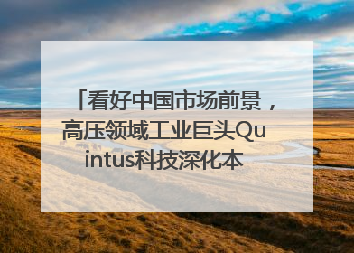 看好中国市场前景，高压领域工业巨头Quintus科技深化本土策略，构建全方位服务亚太区总部