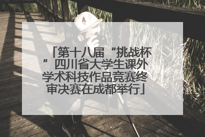 第十八届“挑战杯”四川省大学生课外学术科技作品竞赛终审决赛在成都举行