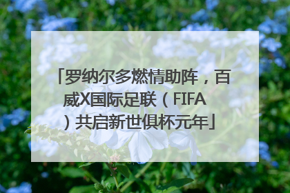 罗纳尔多燃情助阵，百威X国际足联（FIFA）共启新世俱杯元年
