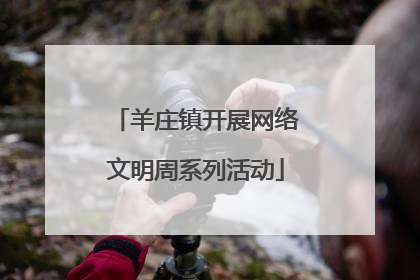羊庄镇开展网络文明周系列活动