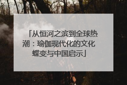 从恒河之滨到全球热潮：瑜伽现代化的文化蝶变与中国启示