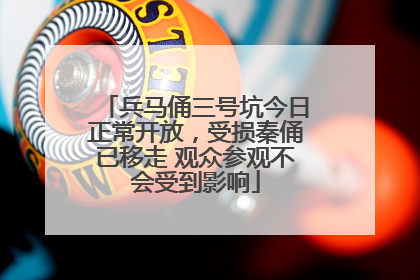 兵马俑三号坑今日正常开放，受损秦俑已移走 观众参观不会受到影响