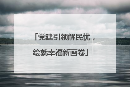 党建引领解民忧，绘就幸福新画卷