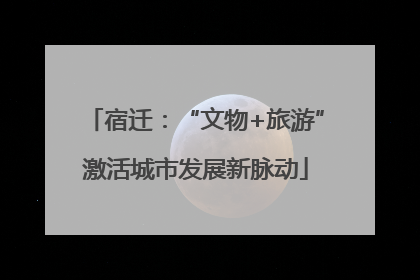 宿迁：“文物+旅游”激活城市发展新脉动