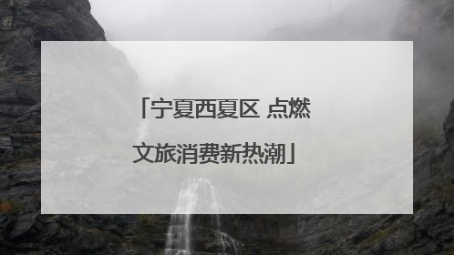 宁夏西夏区 点燃文旅消费新热潮