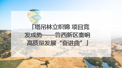 塔吊林立织锦 项目竞发成势——鲁西新区奏响高质量发展“奋进曲”