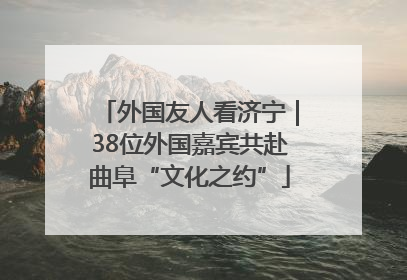 外国友人看济宁｜38位外国嘉宾共赴曲阜“文化之约”