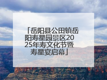 岳阳县公田镇岳阳寿星园景区2025年寿文化节暨寿星宴启幕
