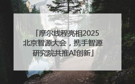 摩尔线程亮相2025北京智源大会，携手智源研究院共推AI创新