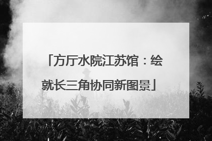 方厅水院江苏馆：绘就长三角协同新图景
