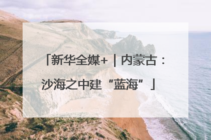 新华全媒+｜内蒙古：沙海之中建“蓝海”