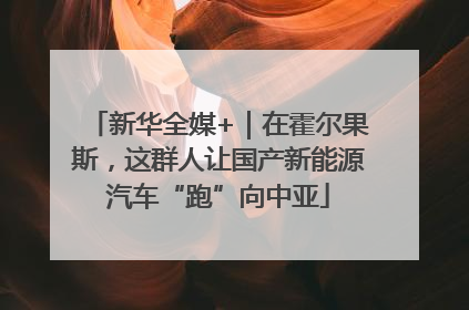 新华全媒+｜在霍尔果斯，这群人让国产新能源汽车“跑”向中亚