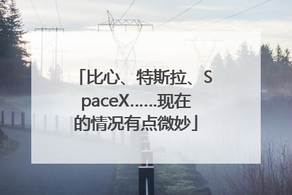 比心、特斯拉、SpaceX……现在的情况有点微妙