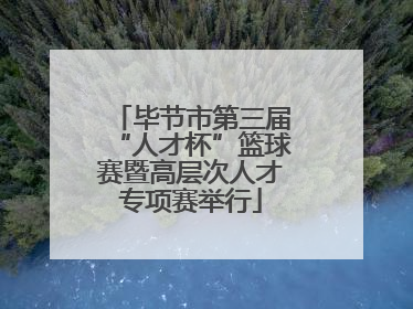 毕节市第三届“人才杯”篮球赛暨高层次人才专项赛举行
