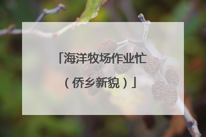 海洋牧场作业忙（侨乡新貌）