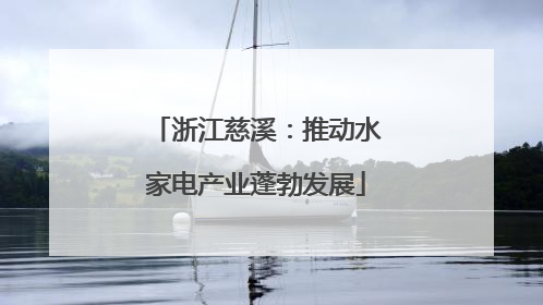 浙江慈溪：推动水家电产业蓬勃发展