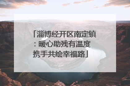 淄博经开区南定镇：暖心助残有温度 携手共绘幸福路