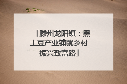 滕州龙阳镇：黑土豆产业铺就乡村振兴致富路