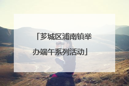 芗城区浦南镇举办端午系列活动