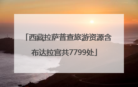 西藏拉萨普查旅游资源含布达拉宫共7799处