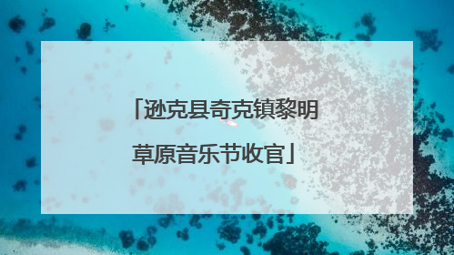 逊克县奇克镇黎明草原音乐节收官