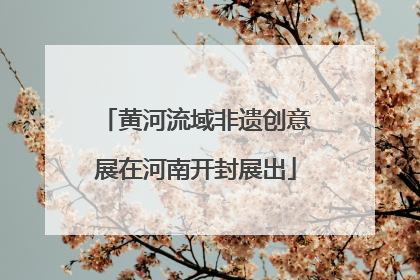 黄河流域非遗创意展在河南开封展出