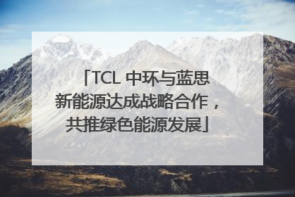 TCL 中环与蓝思新能源达成战略合作，共推绿色能源发展
